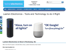 Tablet Screenshot of lashen.com